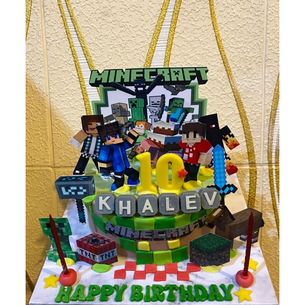 

Pinata Cake Minecraft2