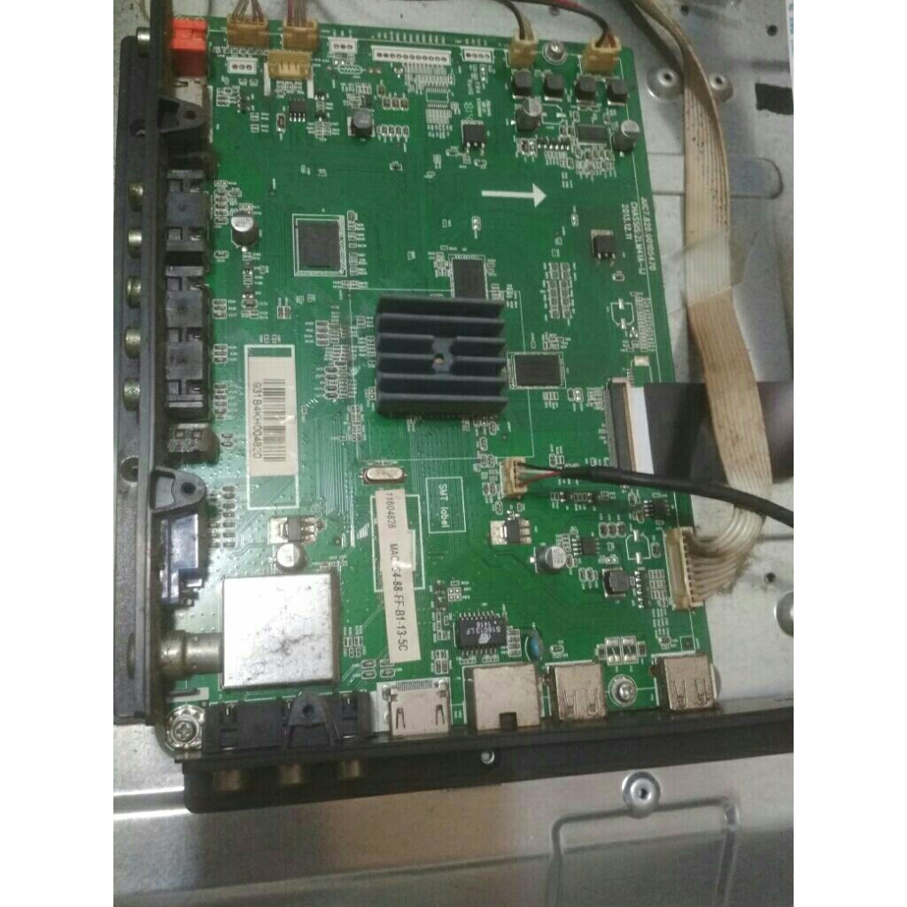 mb Changhong smart 40D1000i..kondisi normal panel rusak