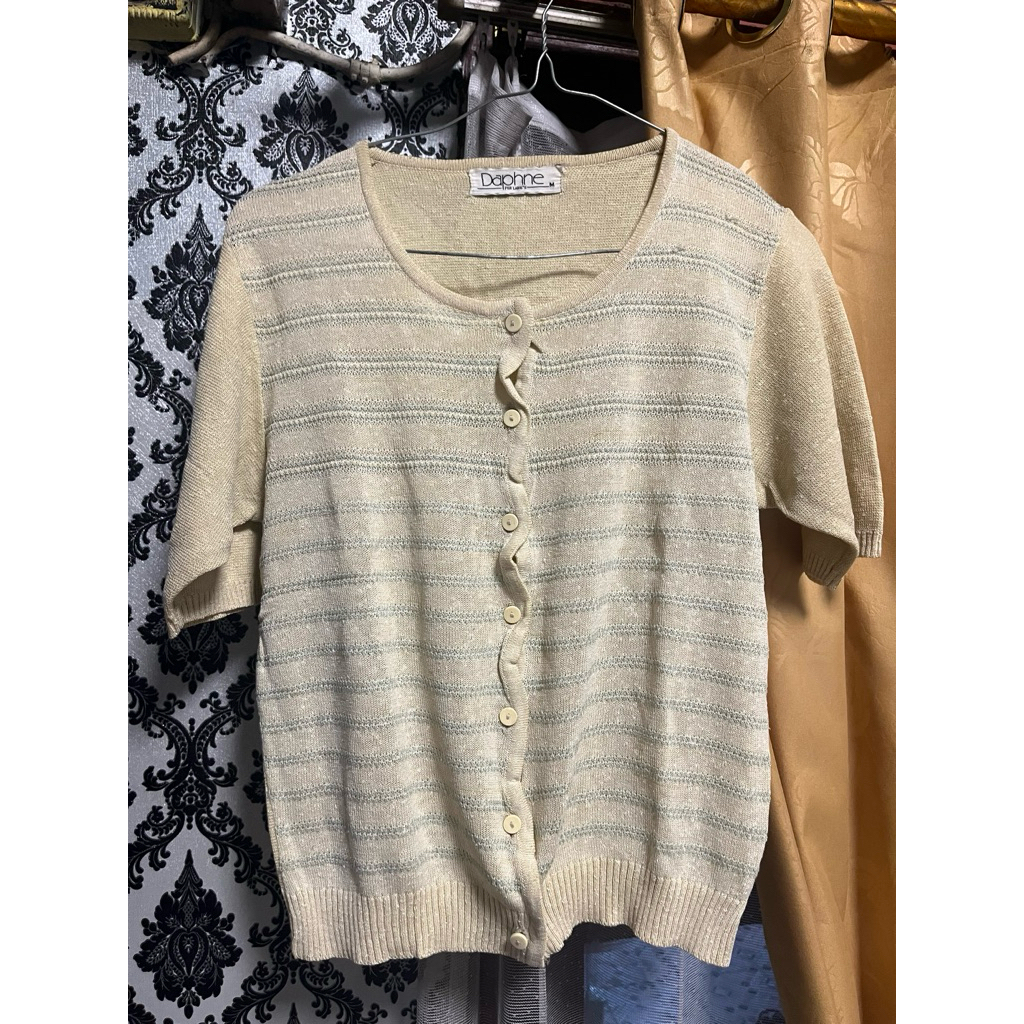 cardigan kuning
