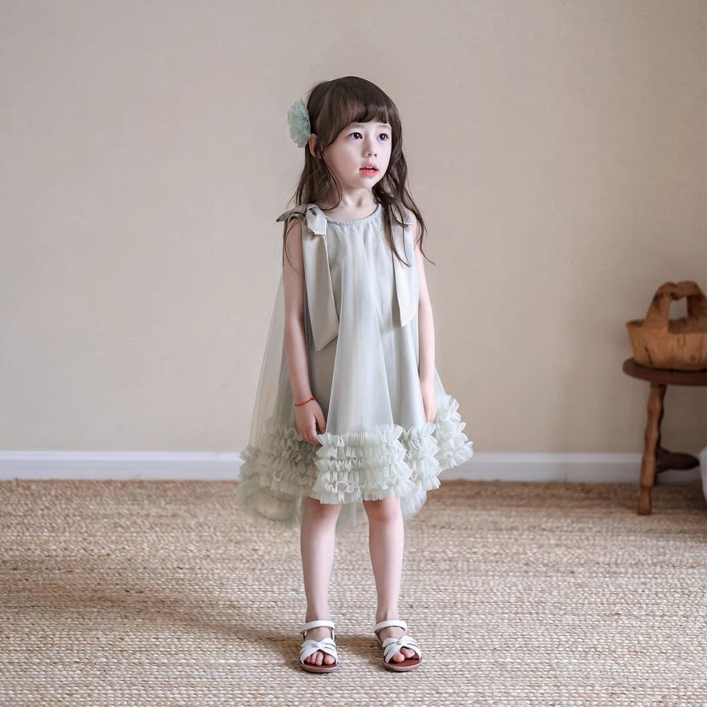 dress anak sege cocktail dress birthday mint dress 6mo-7th satin