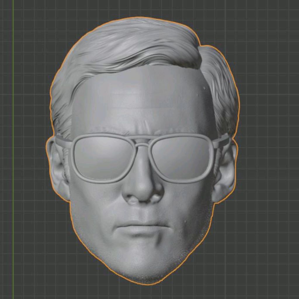 Headsculpt Head HS Matt Murdock Daredevil Scott Summers Cyclops XMen X Men Avengers Mezco Mcfarlane 
