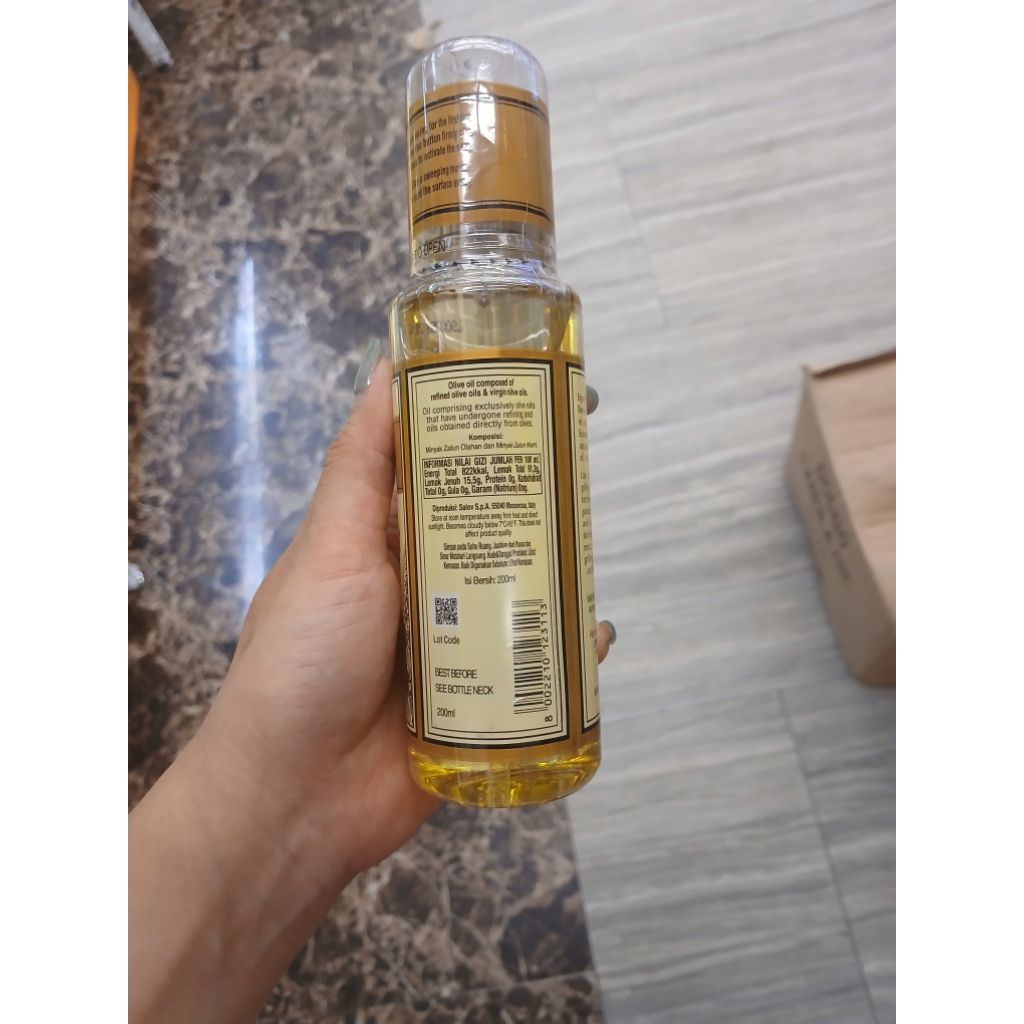

Jual olive oil 100% filippo berio spray 200 ml