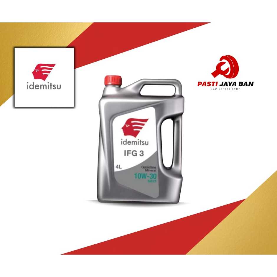 IDEMITSU IFG3 10W-30 SM/CF 4LITER