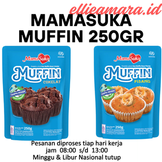 

MUFFIN BUBUK MAMASUKA COKELAT / PISANG 250gr