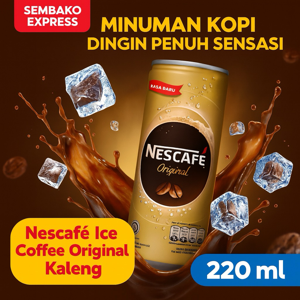 

Nescafé Ice Coffee Original Kaleng 220 ml