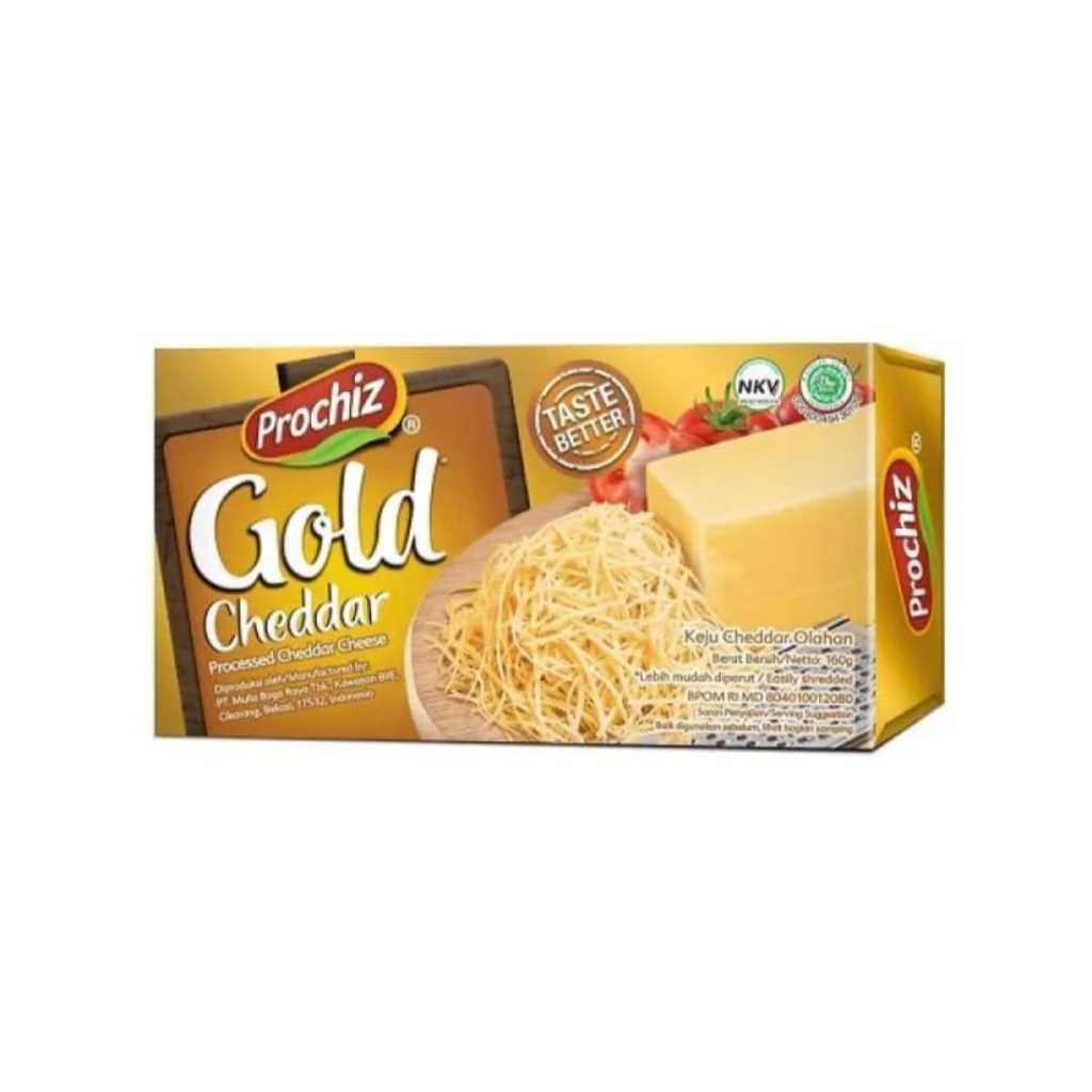 

PROCHIZ CHEDDAR CHEESE GOLD 160GR
