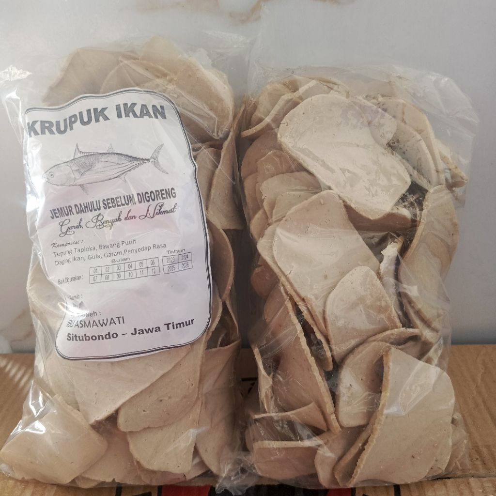 

Kerupuk ikan Asli Gumuk Situbondo