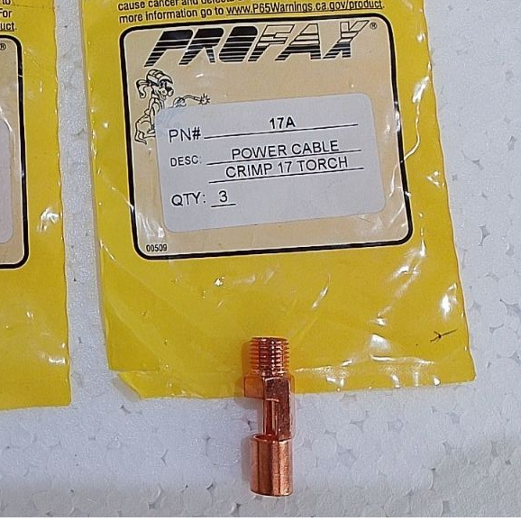 WP9 WP17 Connector Tig Torch Konektor WP-9 WP-17 Crimp Tip Fitting Connector