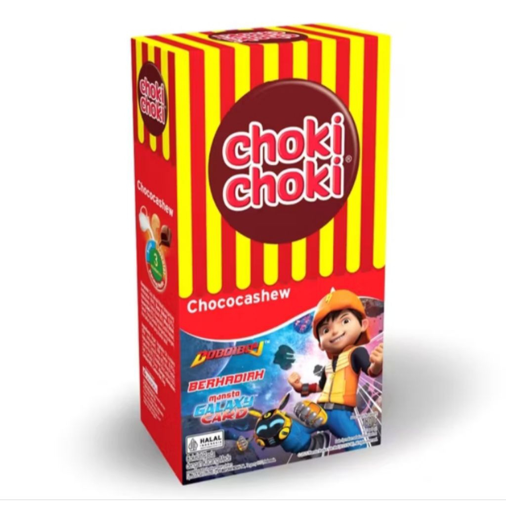 

Choki Choki cashew 1box isi 20pcs