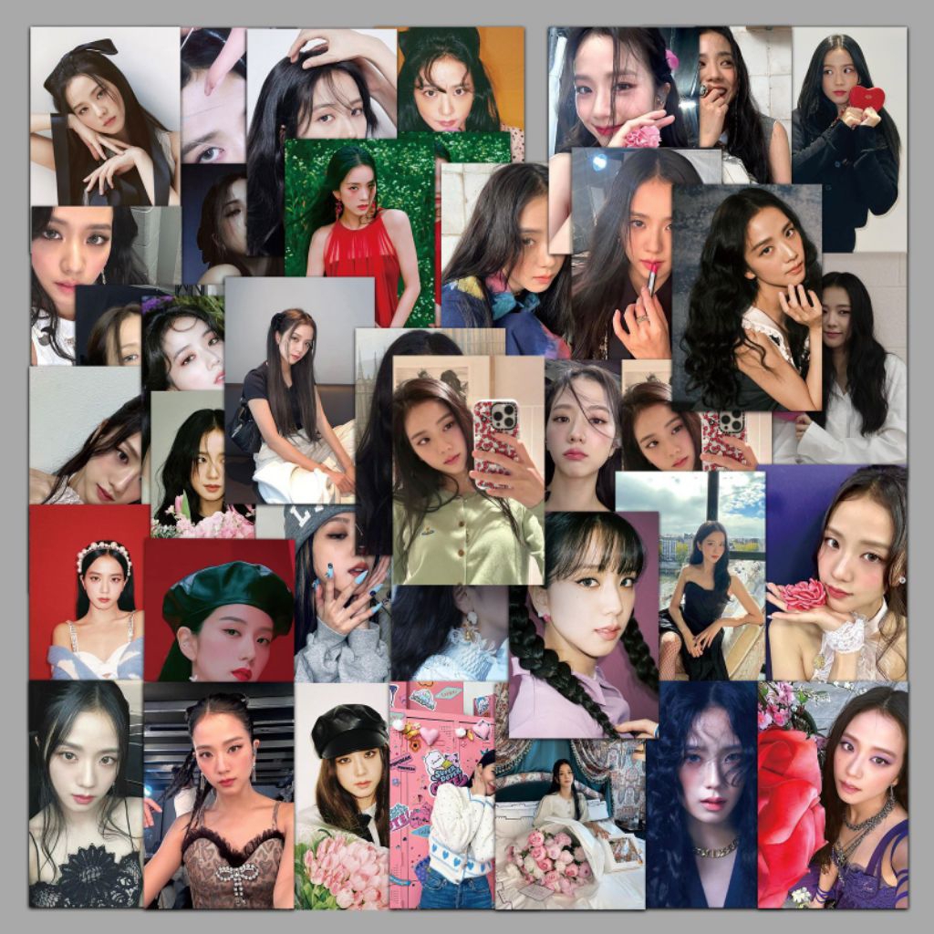 

[50 Pcs] DECO STICKER | STICKER DIY | JURNAL AESTHETIC [DS-237] JISOO BLACKPINK Idol Korea Sticker Koper, HP Laptop Tumbler Komputer