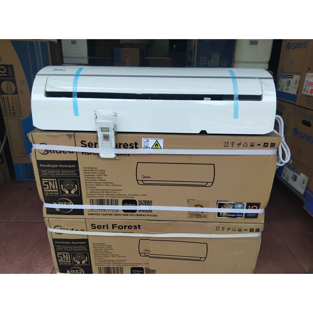 INDOOR AC MIDEA 1 1/2PK +REMOTE -R32 MSFC-12CRN2X(I)