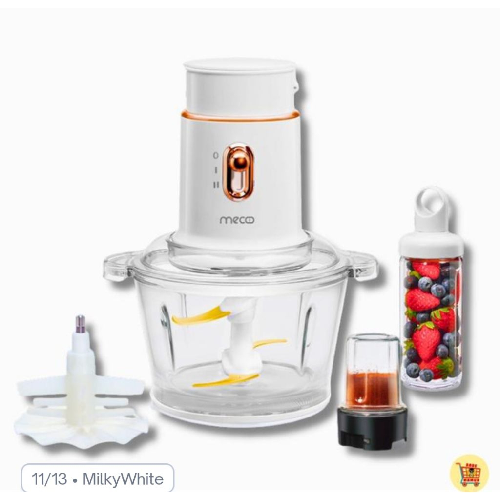 MECOO CHOPPER BELENDER FOOD PROCECOR GRINDER 5IN1 MECOO