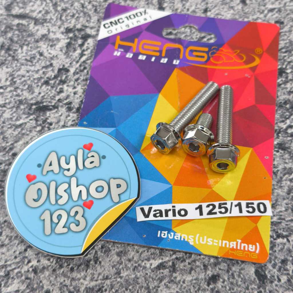 Baut oli gardan set crankcase Gardan Vario 125/150