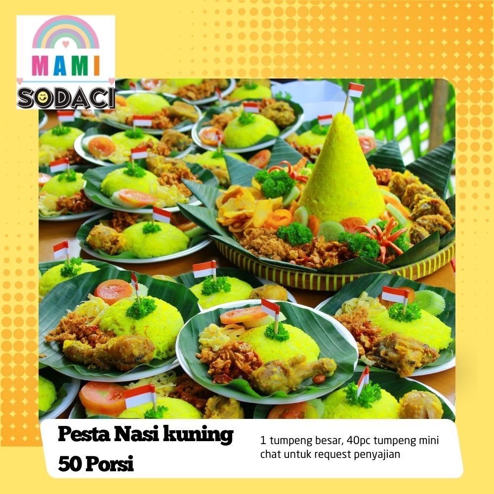 

Paket Pesta Nasi Kuning 50 Porsi