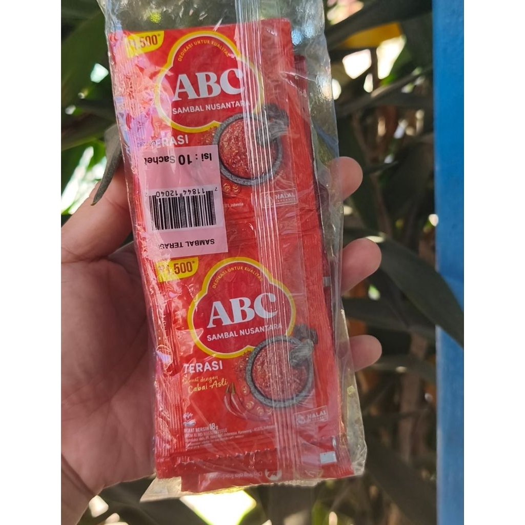 

ABC sambal terasi sachet