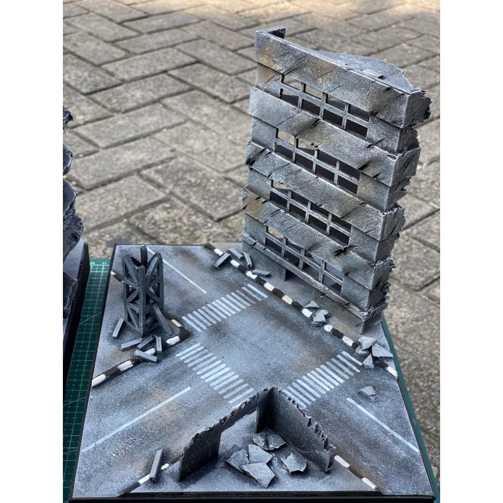 Diorama base Gundam HG / MG city