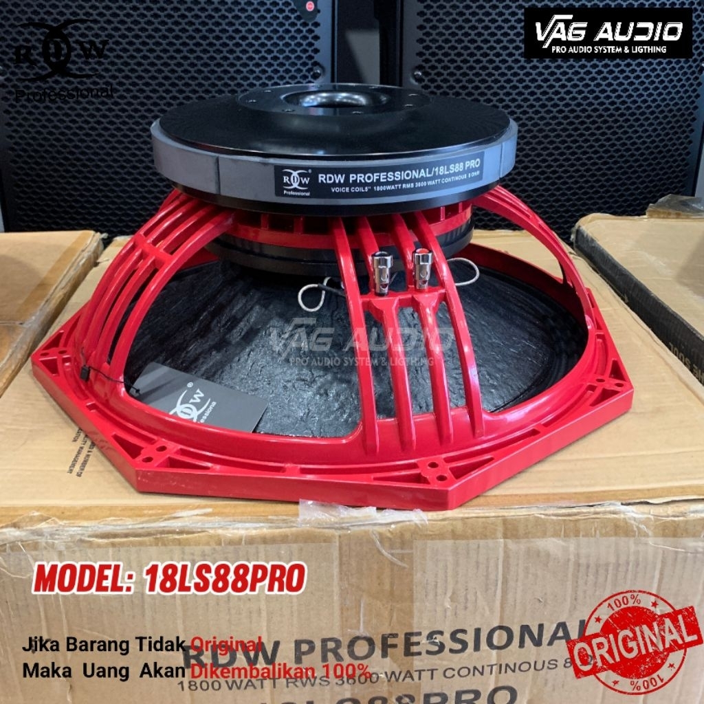 SPEAKER COMPONENT RDW 18LS88 PRO
