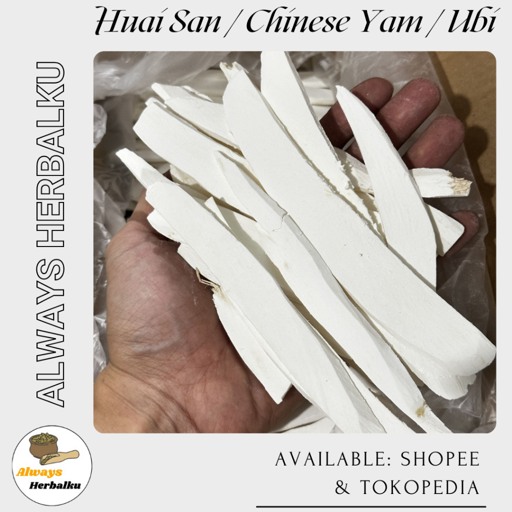 

Huaisan / Chinese Yam / Wai San / Huai Shan -100gr
