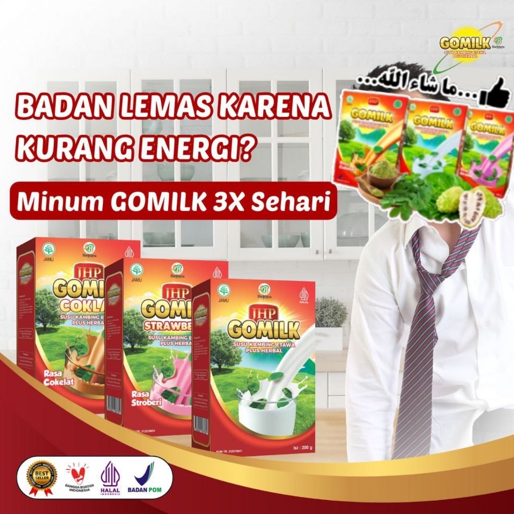 

GOMILK Susu Kambing Etawa