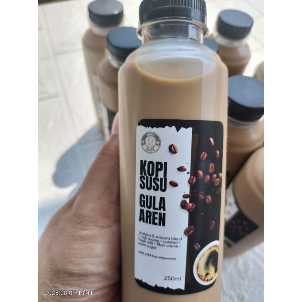 

kopi susu gula aren 250 mL frozen