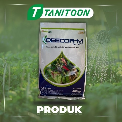 DEECOR-M 72WP 400GR FUNGISIDA : METALAKSIL 8% + MANKOZEB 64%