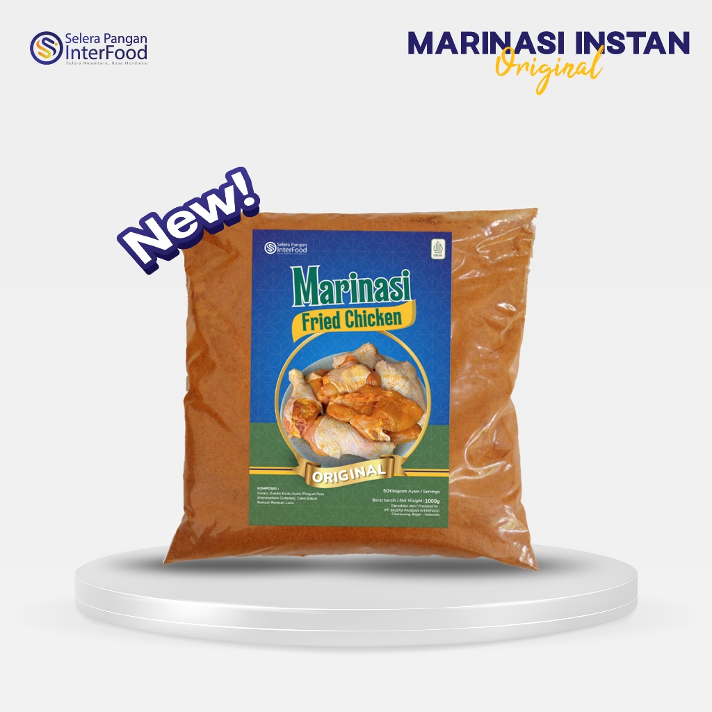 

NEW!! Bumbu Marinasi Ayam rasa Original kemasan 1kg