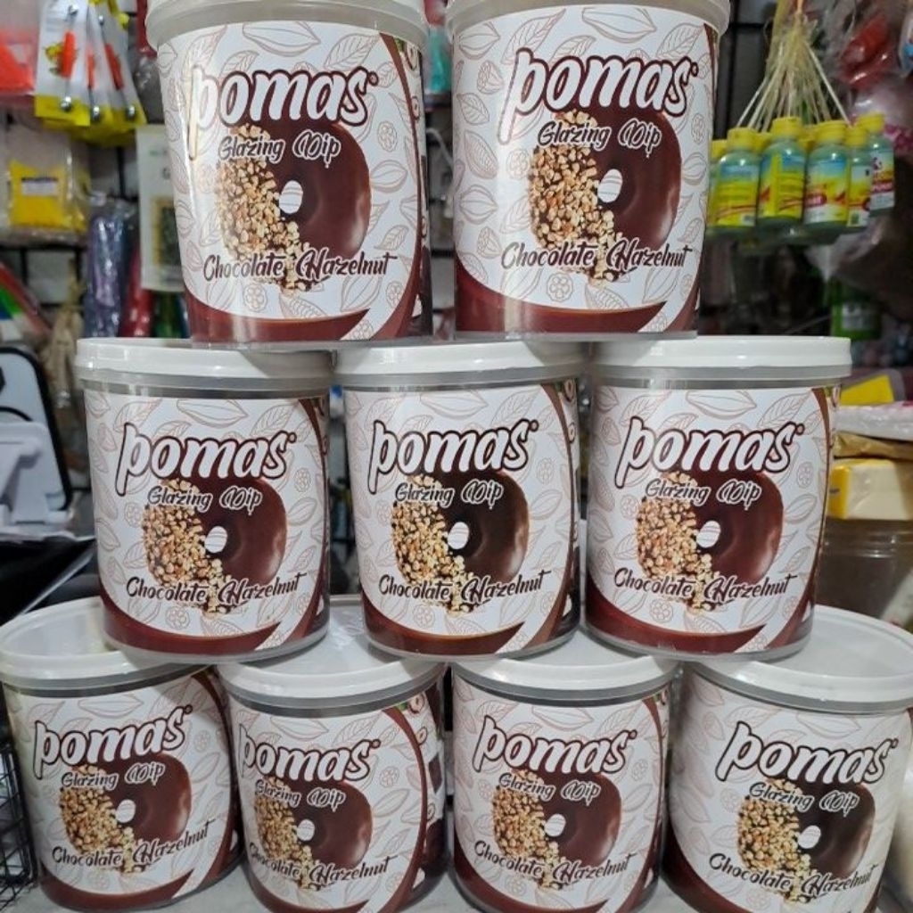 

pomas glaze Glazing Chocolate Hazelnut 1 kg