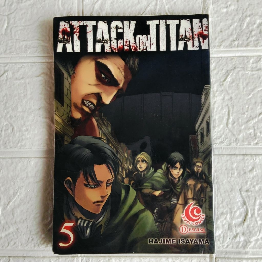[PRELOVED ORI] KOMIK AOT ATTACK ON TITAN