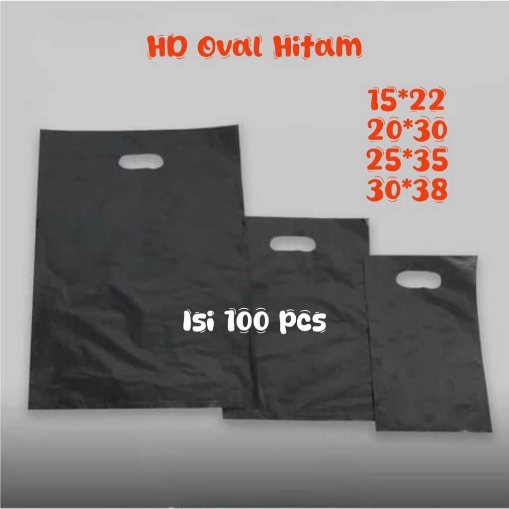 

Isi 100 Pcs HD Oval Hitam 15x22 20x30 25x35 30x38 Shoping Bag Pakaian Kosmetik Sepatu Tas Sandal