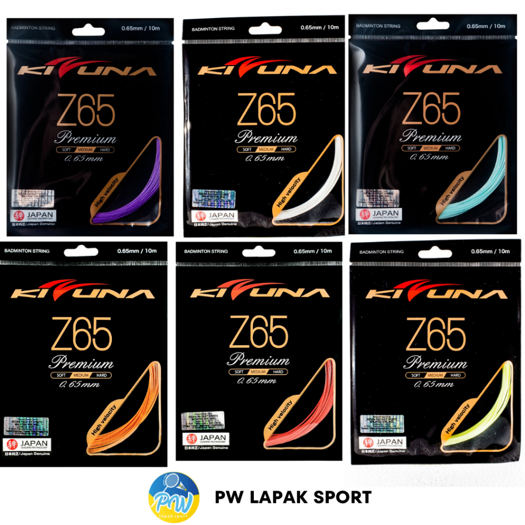 Senar Raket Badminton / Bulutangkis Kizuna Z65 Premium Original