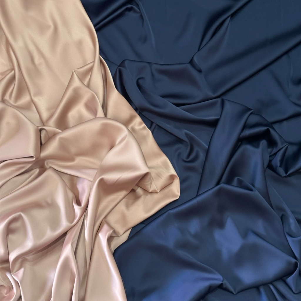 kain satin roberto cavali premium harga persetengah meter