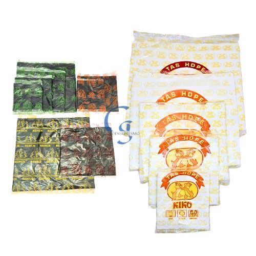 PLASTIK JAMUR BENUR KIKO / TAS PLASTIK / TAS KRESEK / KANTONG SERBAGUNA