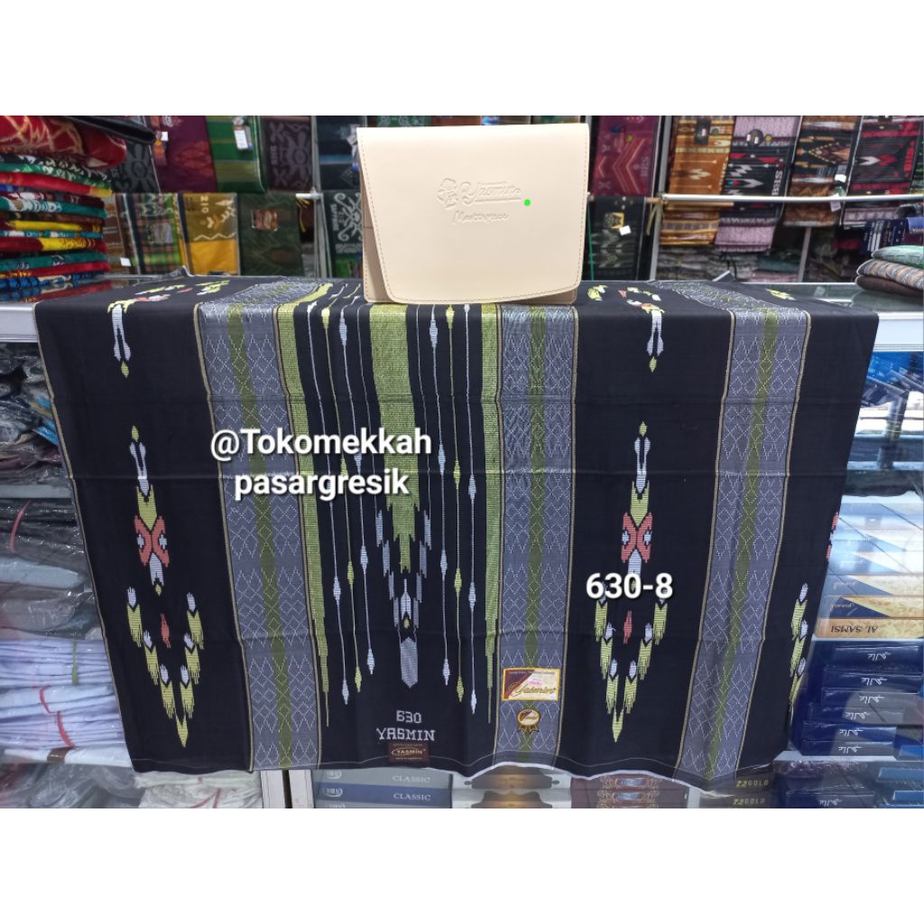 Sarung YASMIN SUTRA MASTERPIECE 630 SAMARINDA TENUNAN TANGAN GRESIK