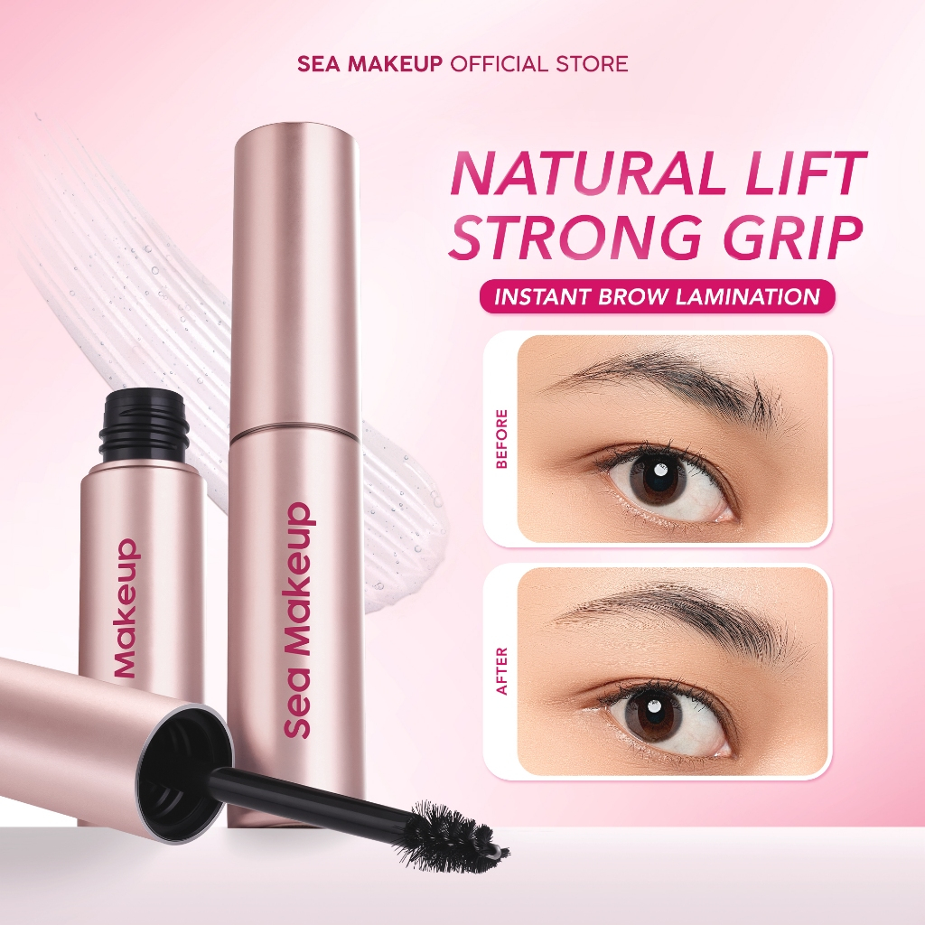 Sea Makeup NATURAL LIFT STRONG GRIP Browstage Grip & Lift Gel -  Eyebrow Pomade Browcara Maskara Ali