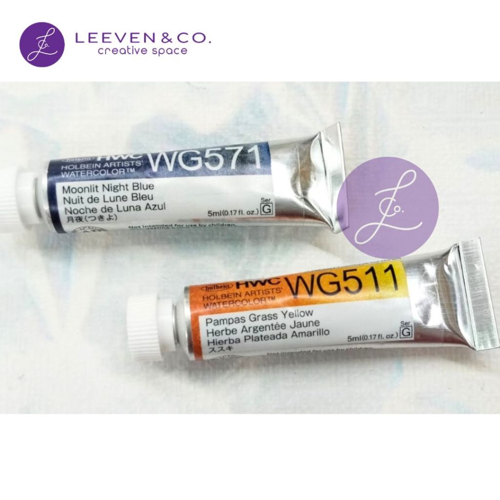 

HOLBEIN ARTIST WATERCOLOR GRANULATING COLOR TUBE 5ML SERIES G