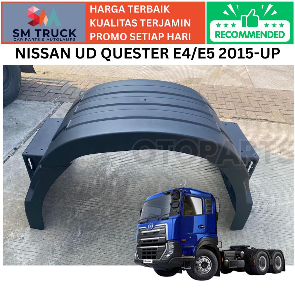 (1RODA 1SET) KARET LUMPUR MUDGUARD SPLASHBOARD SPAKBOR RODA BELAKANG NISSAN UD QUESTER