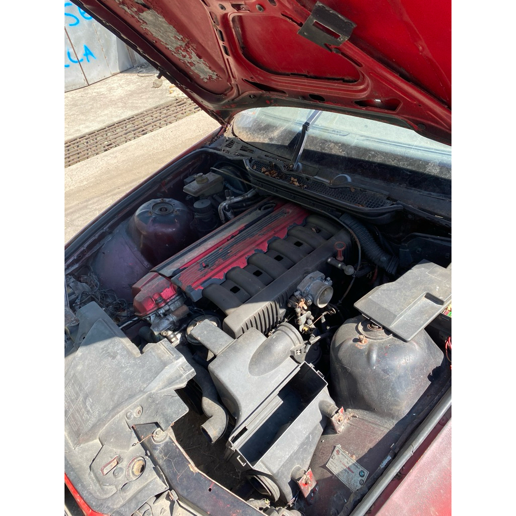 parts engine e36 320i m50 original copotan kondisi bekas