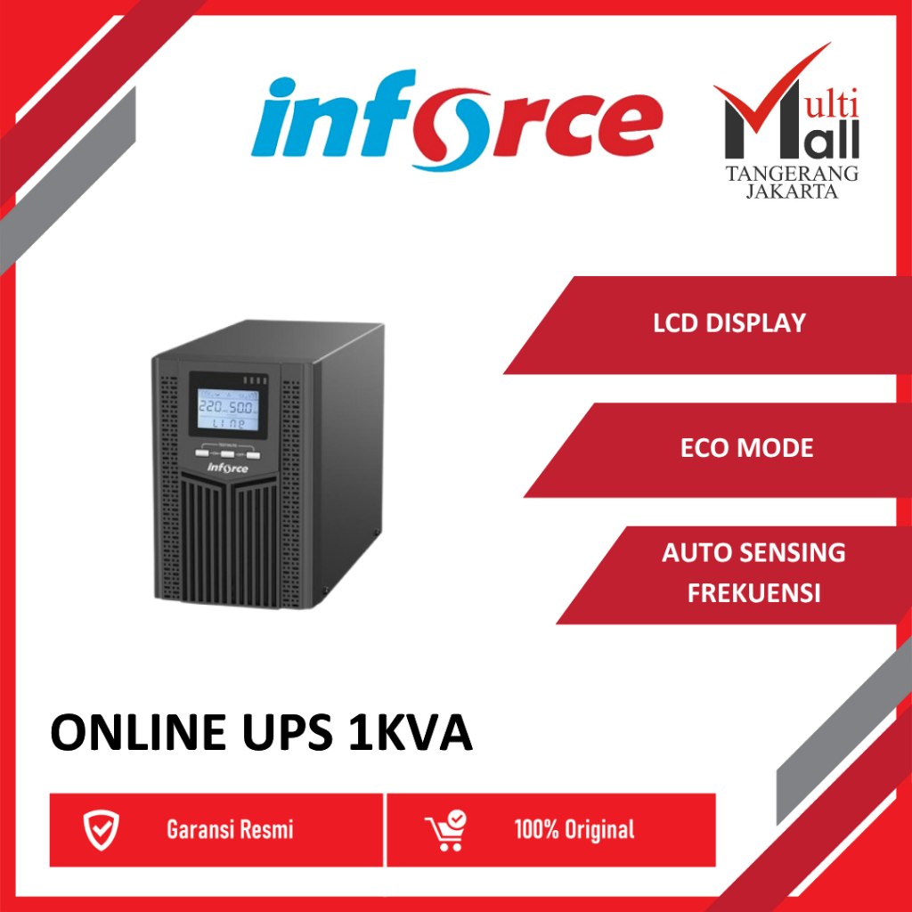 ONLINE UPS 1KVA inforce inforce