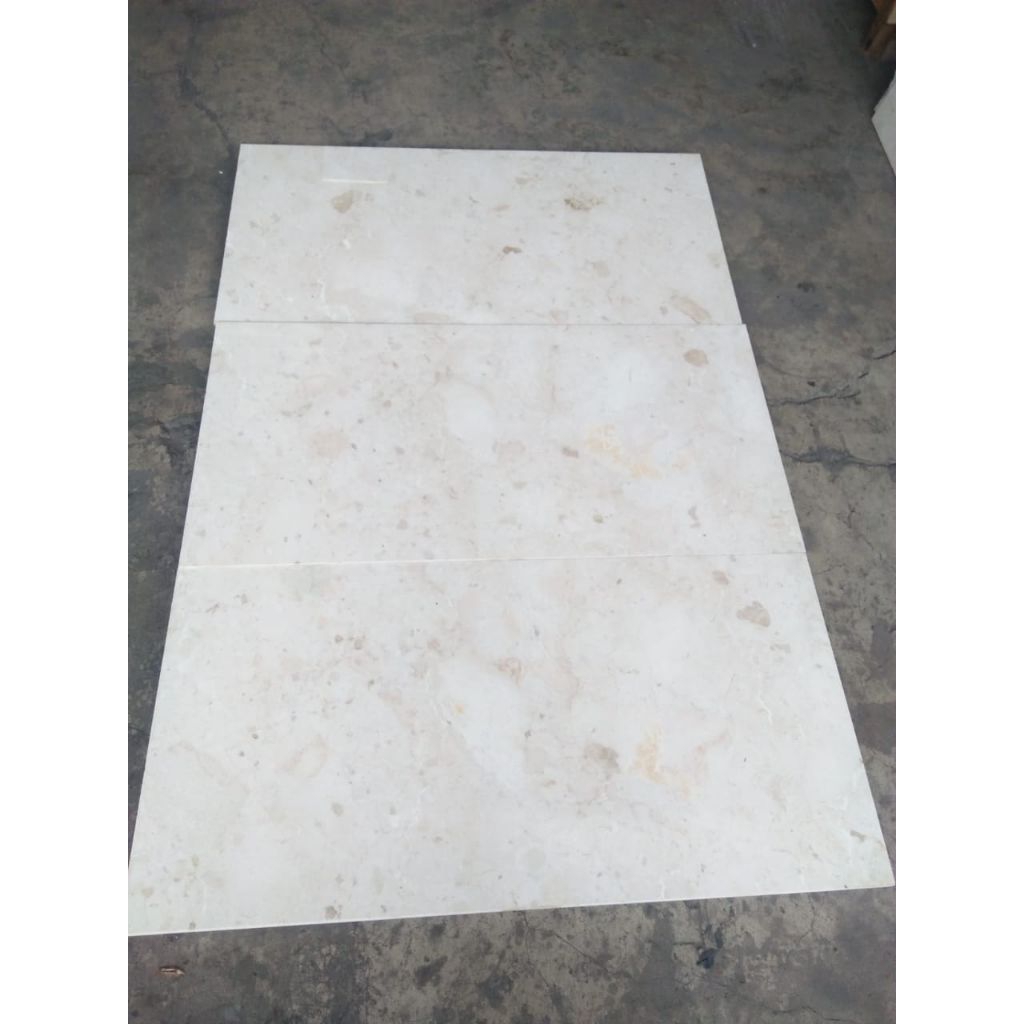 marmer cream 60 x 120 marmer lantai pesanan