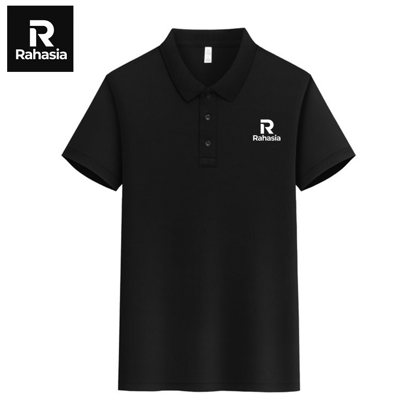 kaos baju pria  Katun Polo Shirt pria Pria Kaos Impor Korean style Polo kaos cowok