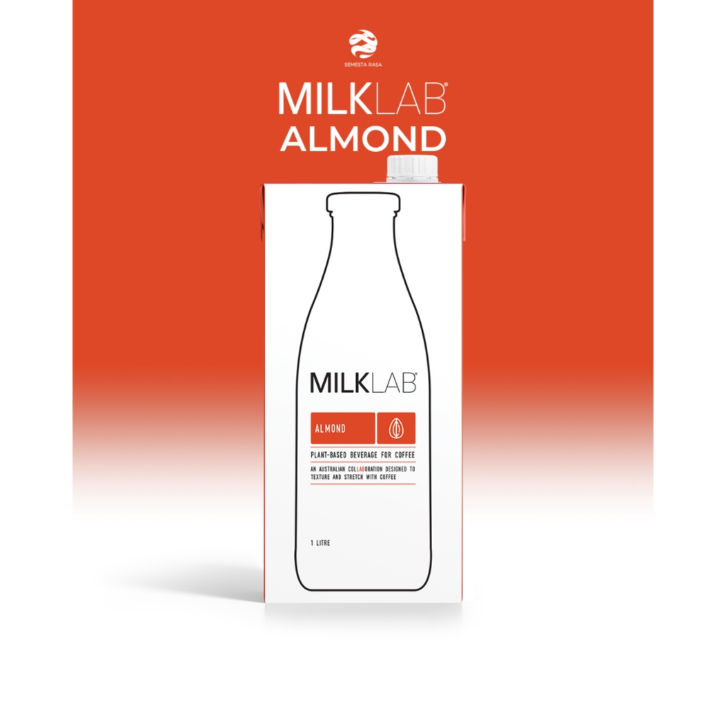 

MILKLAB Almond Milk 1 Liter | Susu Milk Lab dari Kacang Almond Impor Australi Import Australia