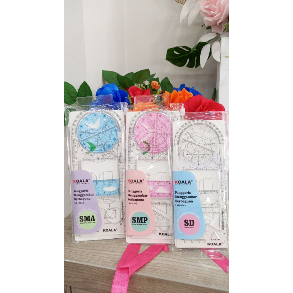 

PENGGARIS MENGGAMBAR SERBAGUNA SD LXH-5362, SMP LXH-5363, SMA LXH-5364