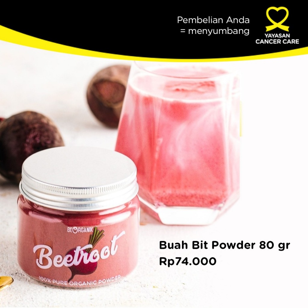 

Beorganik Beetroot Powder Buah Bit Powder 80gr