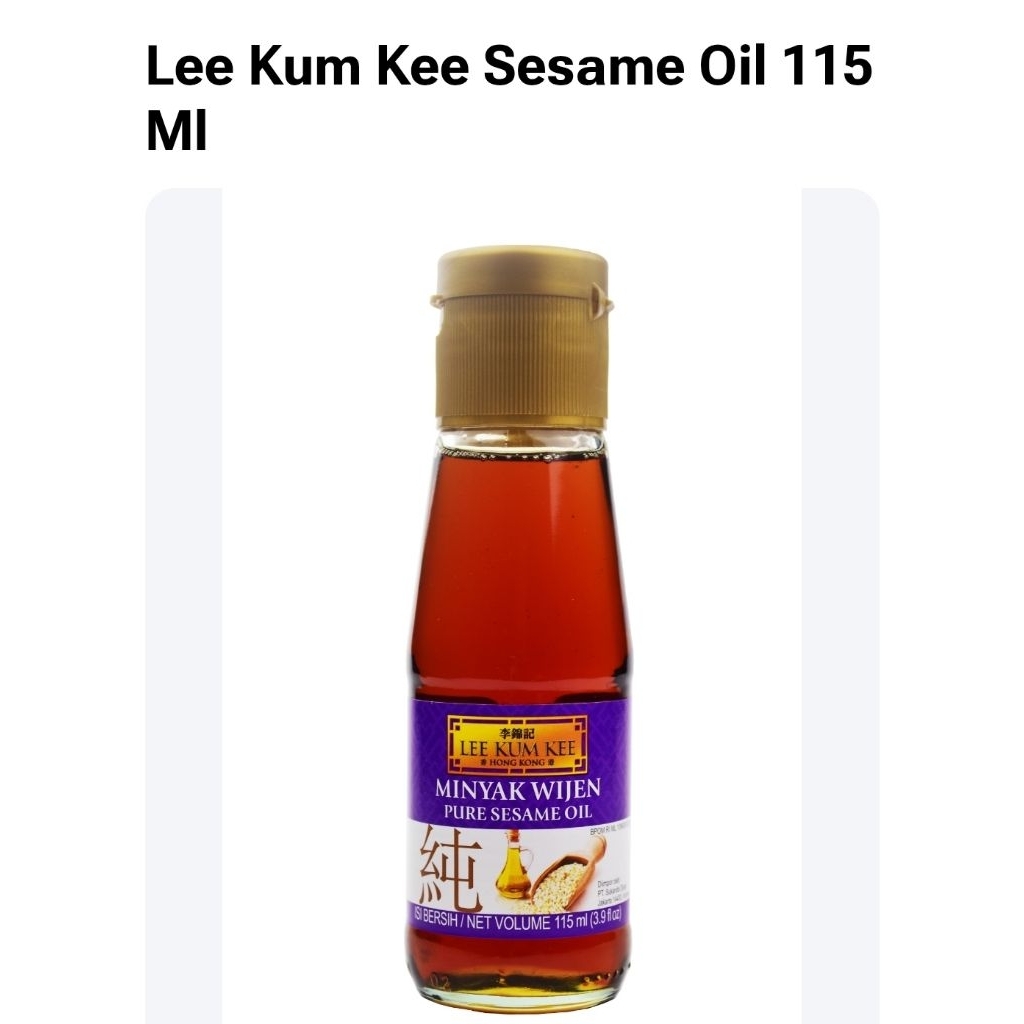 

LEE KUM KEE minyak wijen (115Ml)