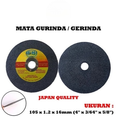 Mata Gurinda Batu Pemotong Besi Cutting Tebal Kokoh Multifungsi Premium