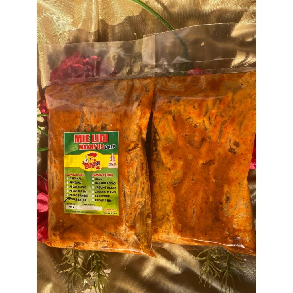 

mie lidi gepeng basah pedas exstra 150gr