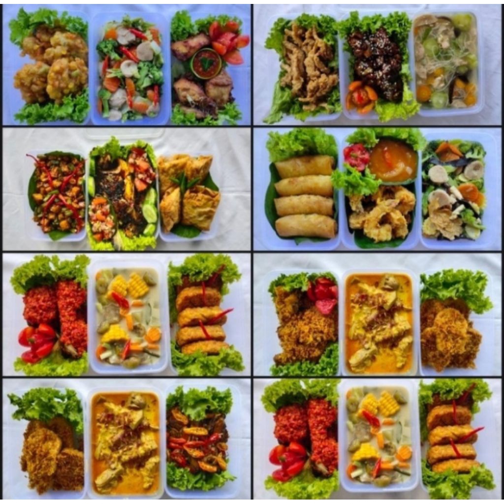 

Cateing Harian Mamih Catering utk 3 pax/ hari sehat,lezat dan higienis