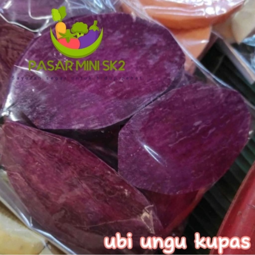 

ubi kupas ungu manis