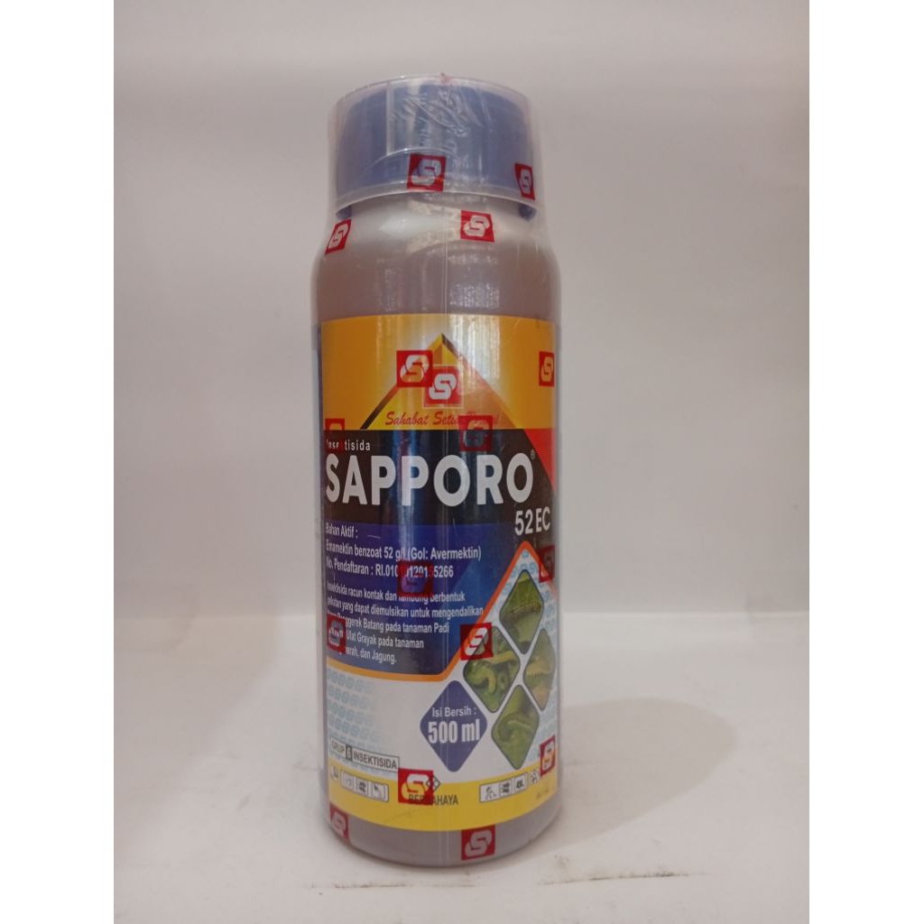 Insektisida Emamektin Benzoat SAPPORO 52 EC Pengendali Ulat