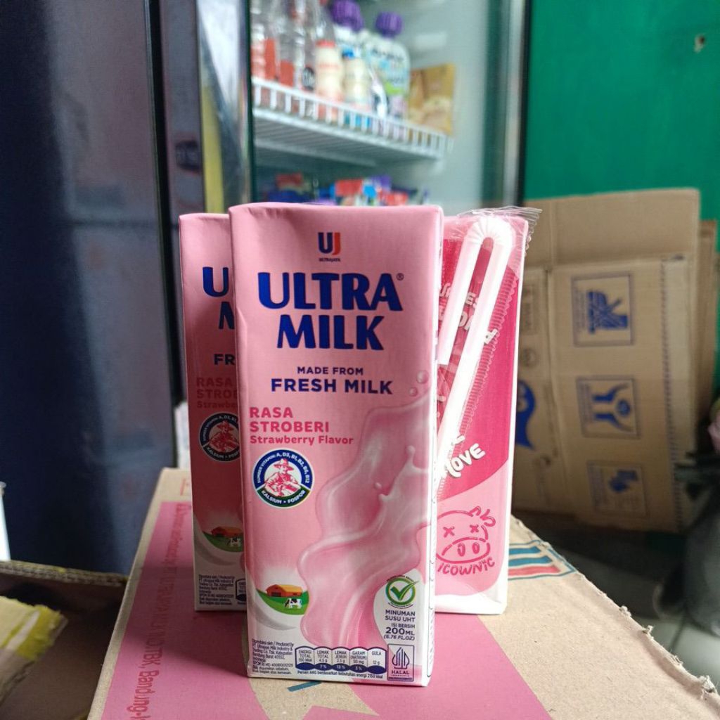 

Susu Ultra Milk Made From Fresh Milk 200ml